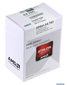  AMD Athlon II X4 740 BOX <Socket FM2> (AD740XOKHJBOX)