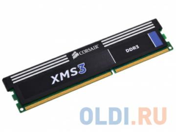   Corsair XMS3 DDR3 4Gb, PC12800, DIMM, 1600MHz (CMX4GX3M1A1600C11) with Classic Heat Spreader