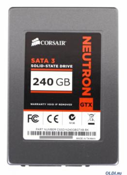   SSD 2.5" 240 Gb Corsair SATA 3 Neutron GTX Series (CSSD-N240GBGTXB-BK)