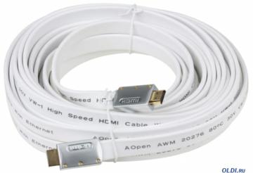   HDMI 19M/19M 10m ver:1.4 +3D/Ethernet AOpen [ACG545A_W-10M]  