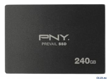   SSD 2.5" 240 Gb PNY SATA III Prevail (SSD9SC240GCDA-PB)