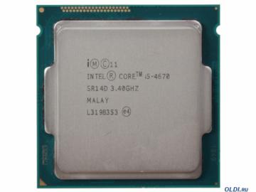  Intel Core i5-4670 OEM 3.40GHz, 6Mb, LGA1150 (Haswell)