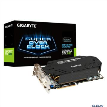  2Gb <PCI-E> GIGABYTE GV-N680WF5-2GD  CUDA GTX680, GDDR5, 256 bit, 2*DVI, HDMI, DP, Retail