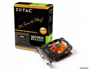  2Gb <PCI-E> Zotac GTX650Ti Synergy Edition c CUDA (ZT-61107-10M) GDDR5, 128 bit, HDCP, 2*DVI, HDMI, Retail