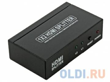  HDMI Splitter Orient HSP0102, 1-&gt;2, HDMI 1.4/3D, HDTV1080p/1080i/720p, HDCP1.2,   5/1A, .