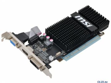 2Gb <PCI-E> MSI R6450-2GD3H/LP <HD6450, GDDR3, 64 bit, HDCP, VGA, DVI, HDMI, Low Profile, Retail>