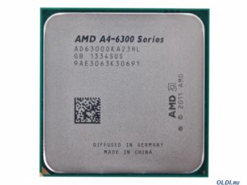  AMD A4 6300 OEM SocketFM2 (AD6300OKA23HL)