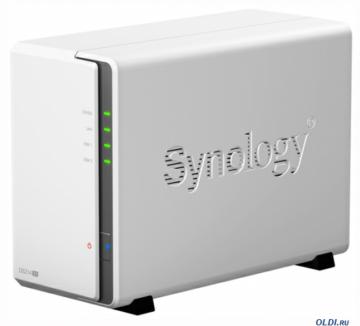   Synology DS214se    2   3.5 SATA(II)   2,5 SATA/SSD, 800Mhz CPU, RAM 256Mb