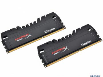  DDR3 8Gb (pc-12800) 1600MHz Kingston HyperX Beast, Kit of 2 [Retail] (KHX16C9T3K2/8X), Dimm