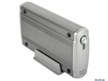    HDD 3,5" SATA FANTEC LD-H35US1, USB2.0, silver aluminum