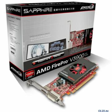   1Gb <PCI-E> Sapphire FirePro V3900 (31004-26-40R) GDDR3, 128 bit, DVI, DP, Retail