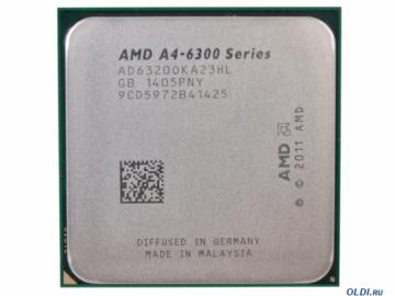  AMD A4 6320 OEM SocketFM2 (AD6320OKA23HL)