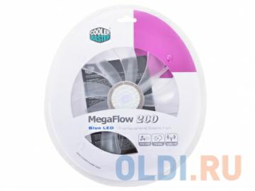  Cooler Master MegaFlow 200 Blue LED Silent Fan (R4-LUS-07AB-GP) 200x200x30 