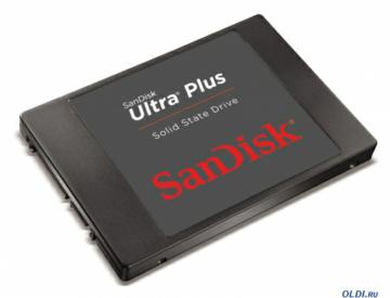   SSD 2.5" 256 Gb SanDisk SATA III Ultra Plus (R530/W445MB/s) (SDSSDHP-256G-G25)