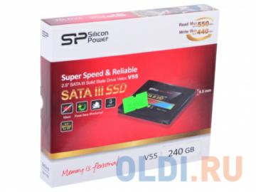  SSD  Silicon Power Velox V55 SP240GBSS3V55S25 240GB  