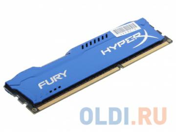  DDR3 4Gb (pc-15000) 1866MHz Kingston HyperX Fury Blue Series CL10 <Retail> (HX318C10F/4)