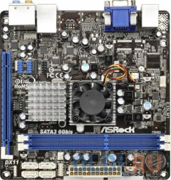 .  ASRock E35LM1 CPU on board + . Inno3D VEXT 2HD-HDMI <AMD E240, A50M, 2*DDR3, PCI-Ex16, SVGA, SATA, GB Lan, mini-ITX Retail>
