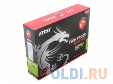  2Gb <PCI-E> MSI N770 TF 2GD5  CUDA GDDR5, 256 bit, HDCP, 2*DVI, HDMI, DP, Retail