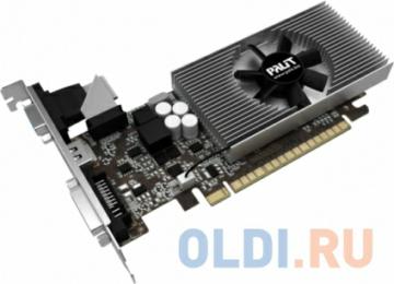  2Gb <PCI-E> Palit GT740  CUDA (NEAT7400HD41-1070F) GDDR3, 128 bit, HDCP, VGA, DVI, mini HDMI, Retail