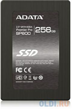   SSD 2.5&quot; 256 Gb ADATA SP600 SATA III (JMicron, R480/W250MB/s, 7mm) (ASP600S3-256GM-C)