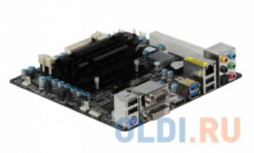 .  ASRock AD2550-ITX CPU on board +  (McAfee LiveSafe Promo) Intel Atom D2550, iNM10, 2*DDR3, PCI, SVGA, DVI, HDMI, SATA II, LPT, GB Lan, mini-ITX Retail