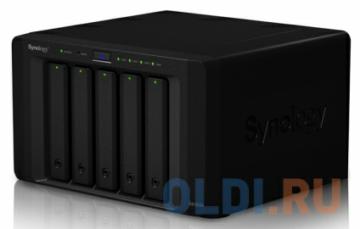   Synology DS1515+    5   3.5 SATA(II)   2,5 SATA/SSD, CPU 2.4  (), RAM 2Gb