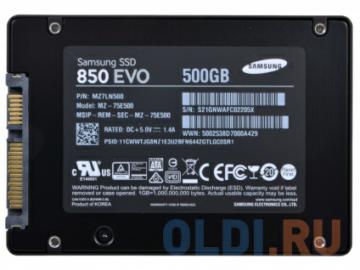  SSD  Samsung 850 EVO MZ-75E500BW 500GB  