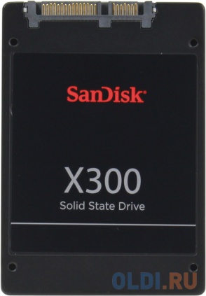   SSD 2.5" 128 Gb SanDisk SATA III X300 (SD7SB6S-128G-1122)