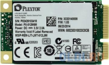   SSD 512 Gb Plextor mSATA (PX-512M6M)