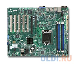    Supermicro MBD-X10SLA-F-O 1xLGA1150, C222, Xeon E3-1200 v3, ATX, 4xDIMM (up to 32GB), 1x PCI-E 3.0 x16, 1x PCI-E 2.0 x4 (in x8), 5x