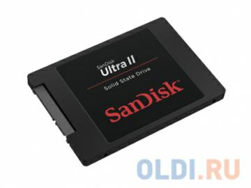  SSD 2.5" 480 Gb SanDisk SATA III Ultra II (SDSSDHII-480G-G25)