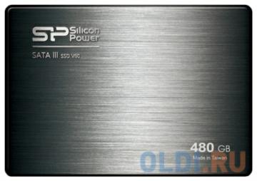   SSD 2.5" 480 Gb Silicon Power SATA III V60 + Desktop kit (SP480GBSS3V60S25)