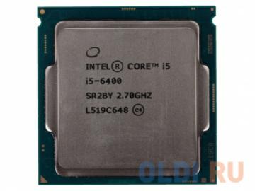  Intel Core i5-6400 OEM &lt;TPD 65W, 4/4, Base 2.7GHz - Turbo 3.3 GHz, 6Mb, LGA1151 (Skylake)&gt;