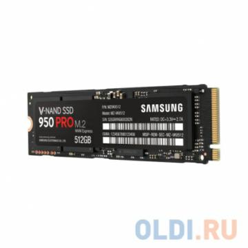   SSD 512 Gb Samsung M.2 950 PRO (R2500/W1500MB/s) (MZ-V5P512BW)