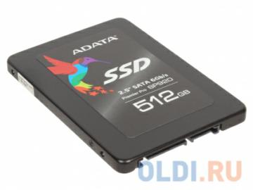   SSD 2.5&quot; 512 Gb ADATA SP920 SATA III (ASP920SS3-512GM-C)