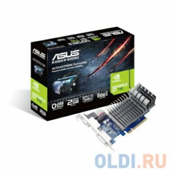  2Gb &lt;PCI-E&gt; ASUS 710-2-SL-BRK &lt;GFGT710, GDDR3, 64 bit, VGA, DVI, HDMI, Retail (710-2-SL-BRK)&gt;