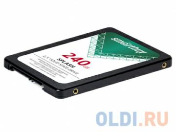   SSD 2.5&quot; 240 Gb Smartbuy SATA III Splash (R500/W410MB/s, 7mm Marvell TLC) (SB240GB-SPLH-25SAT3)