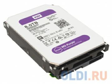   8Tb Western Digital WD80PUZX Purple SATAIII &lt;3.5, 128Mb, 5400rpm&gt;