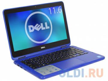  Dell Inspiron 3168 (2-in-convert) (3168-5414) Pentium N3710 (1.6)/4GB/500GB/ 11,6&quot; 1366x768 IPS Touch/Intel HD/Win10 Blue