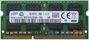  SO-DIMM DDR3 8Gb (pc-12800) 1600MHz 1,35V Samsung Original M471B1G73DB0-YK0