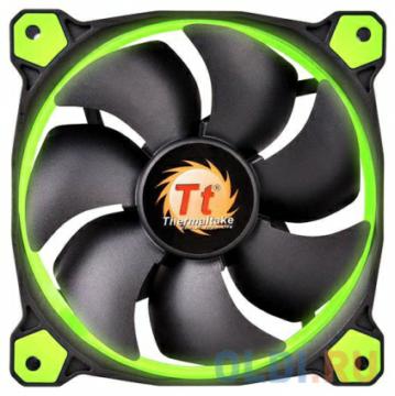  Thermaltake Riing 14 LED 140mm Green + LNC (CL-F039-PL14GR-A)