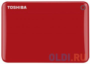     Toshiba Canvio Connect II 3Tb Red (HDTC830ER3CA)  