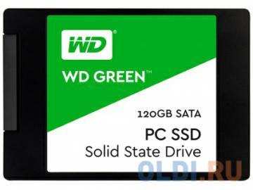   SSD 2.5&quot; 120GB WD Green (R540/W430Mb/s, TLC, SATA 6Gb/s) (WDS120G1G0A)