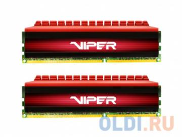  DDR4 16Gb 2x8GB (pc-19200) 2400MHz Patriot Viper4 CL15 Red PV416G240C5K
