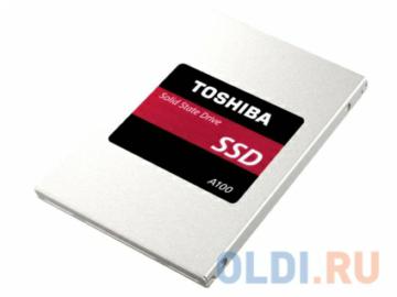   SSD 2.5&quot; 120Gb Toshiba A100 (R550/W480Mb/s, TLC, TC58NC1010, SATA 6Gb/s) (THN-S101Z1200E8)