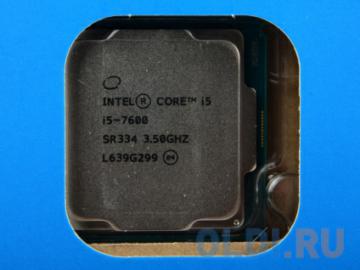  Intel Core i5-7600 BOX &lt;TPD 65W, 4/4, Base 3.50GHz - Turbo 4.10GHz, 6Mb, LGA1151 (Kaby Lake)&gt;