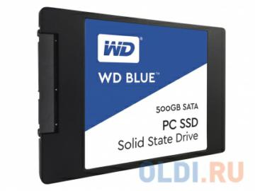   SSD 2.5&quot; 500GB WD Blue (R545/W525Mb/s, TLC, SATA 6Gb/s) (WDS500G1B0A)