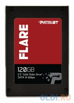    2.5" 120GB Patriot Flare SATAIII PFL120GS25SSDR  