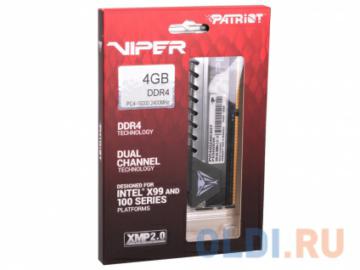    Patriot Viper4 Elite Grey PVE44G240C6GY 4Gb DDR4 2400MHz  