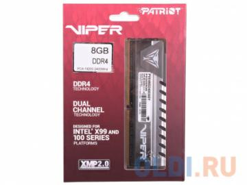    Patriot Viper4 Elite Grey PVE48G240C6GY 8Gb DDR4 2400MHz  